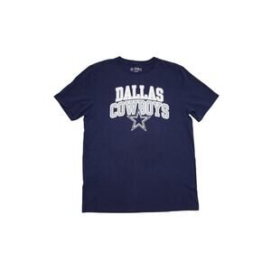 Dallas Cowboys Authentic Graphic T-Shirt Navy Blue – Size L